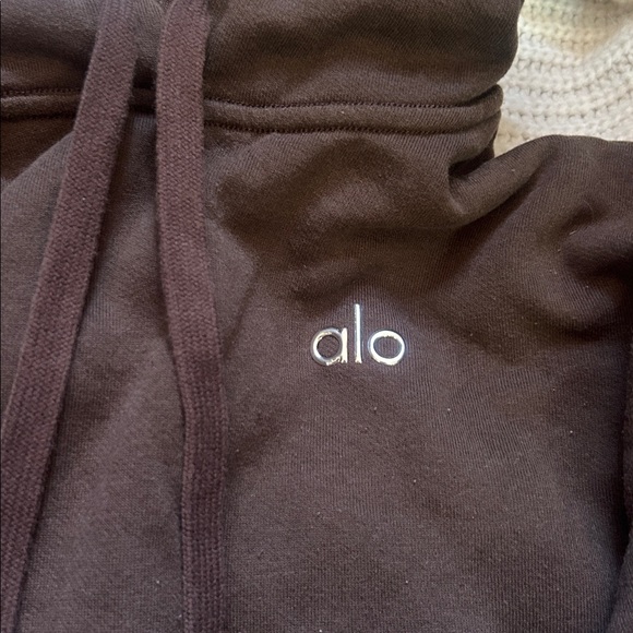 ALO Yoga Accolade Hoodie in espresso - Picture 2 of 4
